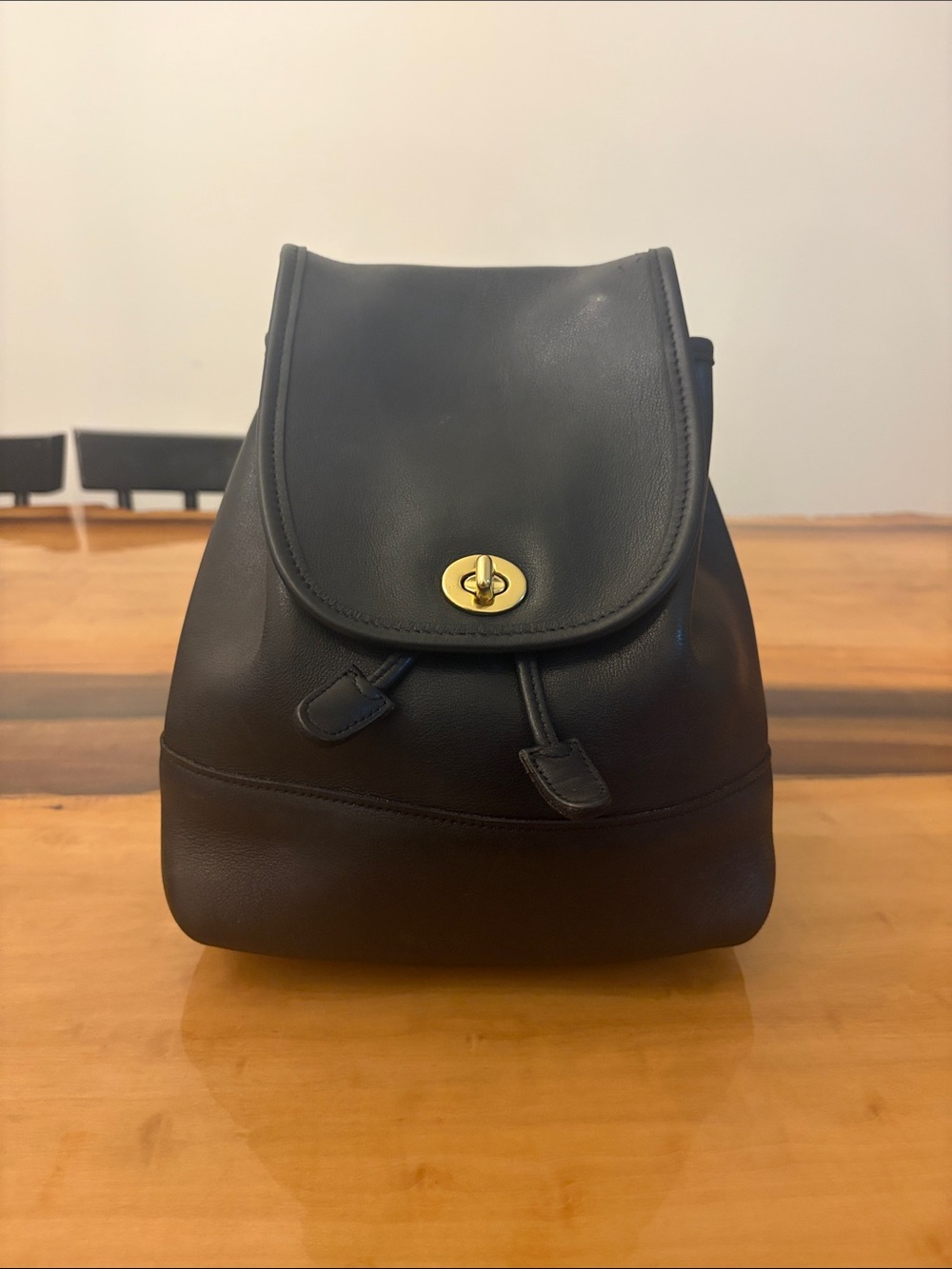 Vintage coach mini backpack